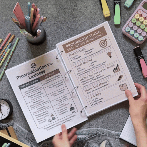 1.000+ Free Procrastination Notes